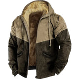 Ferry - warme outdoorjacke für herren – Braun