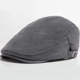 Beeckhoven™ | Stylish Corduroy Cap – Grau