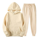 Erik | Sportiver Herren-Track­suit – Beige