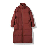 Delilah - gesteppte winterjacke für damen – Rot