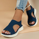 Vicenta – Leichte Orthopädische Sandalen – Blau