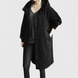 Lieselotte | Eleganter Mantel – Schwarz