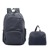 Leicht Faltbar Unisex Reise Rucksack | Draußen – Grau