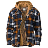 Artisan - Herrenjacke mit Kapuze – Blau