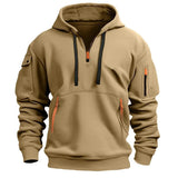 Hoodie Herren Mit Reißverschluss | Casual & Praktisch – Khaki
