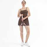 Damen Tennisrock Set - Sportlich Und Elegant Für Fitness – Brau