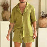 Hampton™ Premium-Strickset mit Resortkragen – Grün