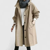 Lieselotte | Eleganter Mantel – Khaki