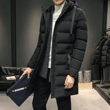 Luxuriöse Steppjacke für Herren – Schwarz