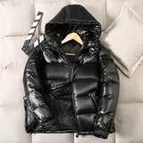 Herren Daunen Jacke | Winter – Schwarz