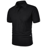 Zameer - Sommer Polo Hemd | 1+1 Kostenlos – Schwarz