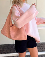 Gisela | rosa bequemer pullover – Rosa