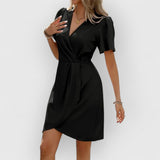 Ciara | Damenkleid mit elegantem Schnitt – Schwarz