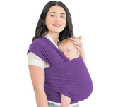 Rückenunterstützende Babytrage - CuddleWrap – Lila