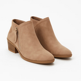 Ellen | Stiefeletten mit mittelhohen Schäften – Beige