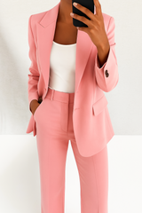 Victoria - Maßgeschneiderter Anzug – Pink