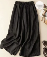 Nanette | Weites Bein Hose – Schwarz