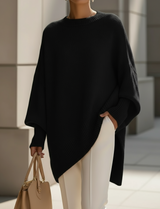 Maglione – Oversize-Pullover – Schwarz