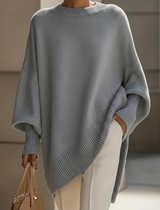 Maglione – Oversize-Pullover – Grau