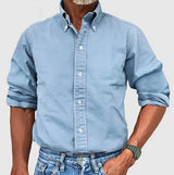 Emmerik - stylisches hemd – Hellblau