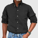 Emmerik - stylisches hemd – Schwarz