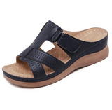 Toby | Sandalen Comfort Step – Schwarz