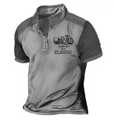 Beck | Herren Polo-Shirt Modern – Stylisches Herren Polo – Grau