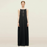Mathilda | Luxus Slipdress mit tiefem Rückenausschnitt – Elegante Abendmode – Hellblau