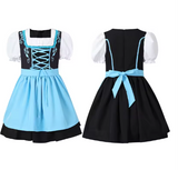 Klara | Kinder Dirndl-Set für Mädchen – Hellblau