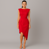 Lianne | Elegantes Freizeitkleid – Rot
