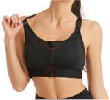 Tara | Damen Sport-BH – Funktionaler Komfort Sport-BH – Schwarz