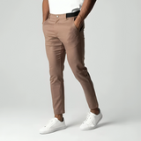 Schmal Zulaufende Herrenhose - Maddox – Khaki