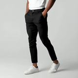 Schmal Zulaufende Herrenhose - Maddox – Schwarz