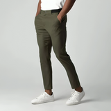 Schmal Zulaufende Herrenhose - Maddox – Grün