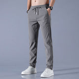 Schnelltrocknende Stretchhose Herren – Dunkelgrau