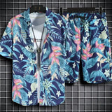 Scott- Klassisches hawaiianisches set – Blau