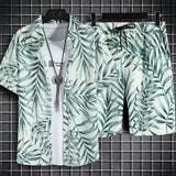 Scott- Klassisches hawaiianisches set – Hellgrün