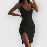 Hera | Modernes schickes Kleid – Schwarz