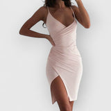 Hera | Modernes schickes Kleid – Rosa
