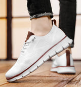Brandon – Leichte Freizeit-Sneaker – Weiß