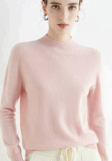 Kaschmirpullover für Damen | Ideal für alle Jahreszeiten – Rosa