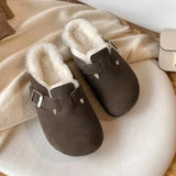 Premium unisex leder boston sandalen: stil und qualität in einem – Kaffee-Vliesstoff