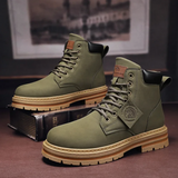 Albie™ | Bequeme Winterstiefel für Männer – Armeegrün