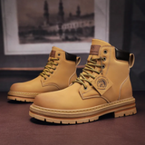 Herren-Boots mit hoher schafthöhe | Alltagstauglich – Braun