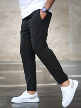 Sebastian | Komfortable Stretchhose – Schwarz