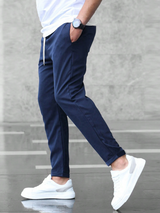 Sebastian | Komfortable Stretchhose – Blau