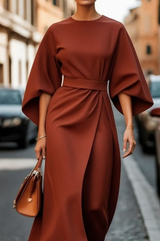 Aria - Stilvolles Kleid – BRAUN