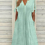 SoftBloom Kleid – Grün