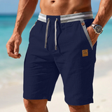 Mavric - Ultraleichte Sommershorts – Marineblau