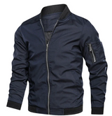 Linde - bomberjacke für herren – Dunkelblau
